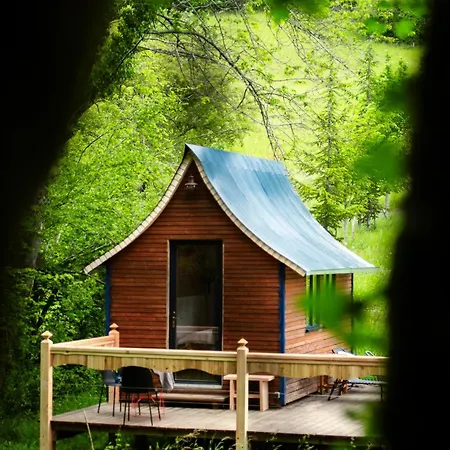 Tinyhouse Insolite - Au Bout Du Chemin - 10 Min De Foix Kamp alanı